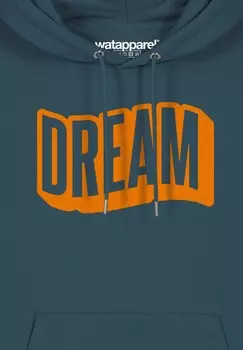 Толстовка с капюшоном watapparel, синий