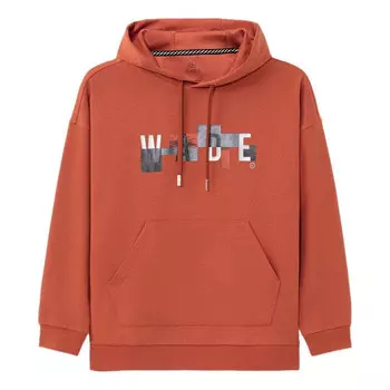Толстовка с капюшоном way of wade с графическим принтом Li-Ning, оранжевый