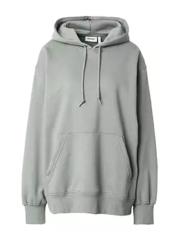 Толстовка с капюшоном WEEKDAY Sweatshirt Essence, светло-серый