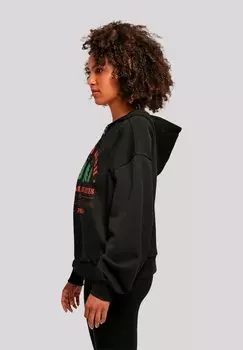 Толстовка с капюшоном WEIHNACHTEN TREES COLLEGIATE WARM AND COZY F4NT4STIC, черный