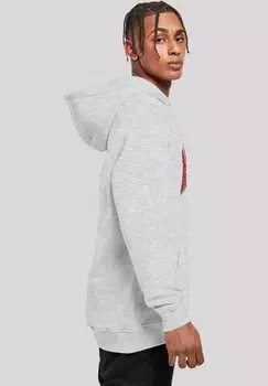 Толстовка с капюшоном WEIHNACHTEN VARSITY RETRO F4NT4STIC, серый