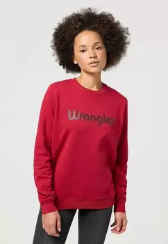 Толстовка с капюшоном Wrangler, красный