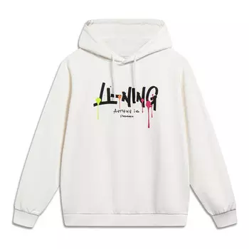 Толстовка с капюшоном все возможно графическая толстовка с капюшоном Li-Ning, белый