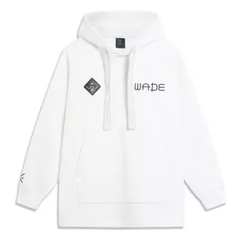 Толстовка с капюшоном x cyril way of wade с графическим принтом Li-Ning, белый