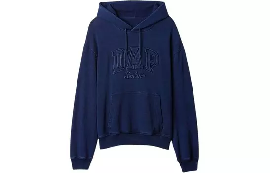 Толстовка с капюшоном X DAP Denim с логотипом Gap, темно-синий