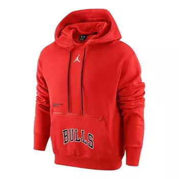 Толстовка с капюшоном x nba courtside statement edition Air Jordan, красный