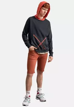 Толстовка с капюшоном XPOCKET KAFT, черный металлик