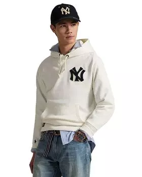 Толстовка с капюшоном Yankees из флиса Polo Ralph Lauren, белый