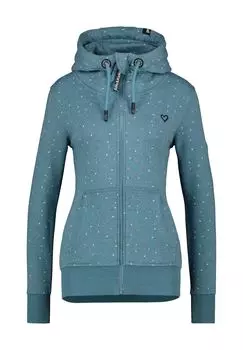 Толстовка с капюшоном YasminAK B ALIFE AND KICKIN, цвет Tidal Teal Melange
