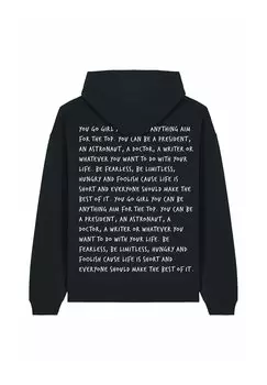 Толстовка с капюшоном YOU GO GIRL UNISEX - Sweatshirt Mira Paris, черный