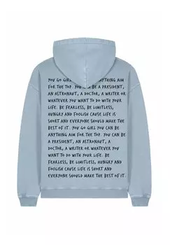 Толстовка с капюшоном YOU GO VINTAGE - Sweatshirt Mira Paris, светло-голубой