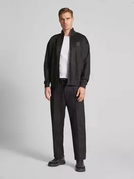 Толстовка с карманами модель 'Sutton' BOSS Green, черный