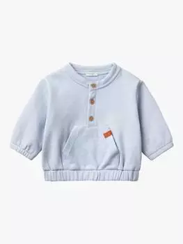 Толстовка с карманом для детской сумки Benetton, светло-синий