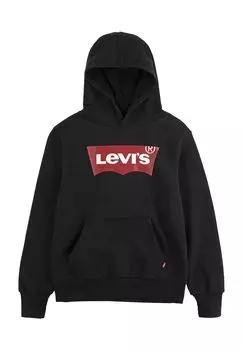 Толстовка с карманом-кенгуру детская Levi's, черный