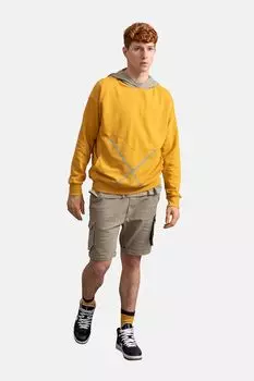 Толстовка с карманом-кенгуру Kaft, желтый