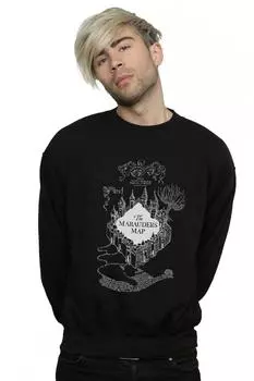 Толстовка с картой «Мародеры» Harry Potter, черный