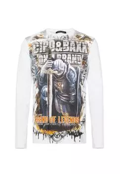 Толстовка с классным внешним видом CIPO & BAXX, белый