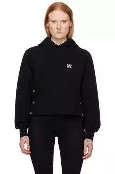 Толстовка с кнопками Palm Angels, черный