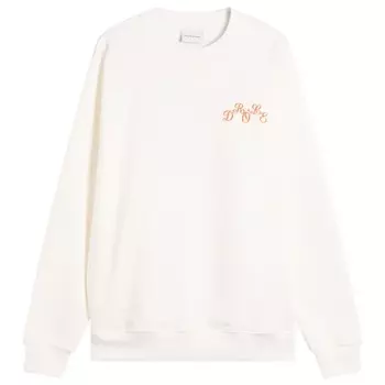 Толстовка с коктейльным подносом Drle De Monsieur, белый