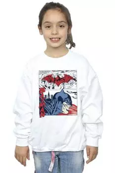 Толстовка с комиксами «Бэтмен» DC Comics, белый