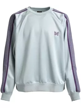 Толстовка с контрастными полосками Needles, синий