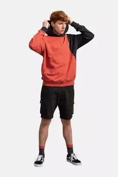 Толстовка с контрастными рукавами Kaft, черный