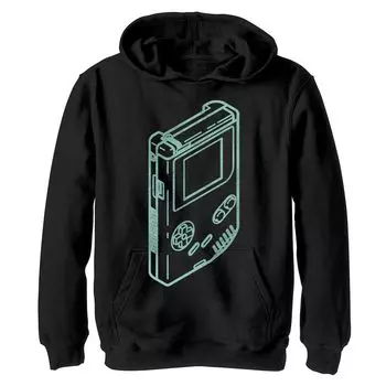 Толстовка с контуром Nintendo Gamer Boy для мальчиков 8–20 лет Licensed Character, черный