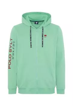 Толстовка с координатным принтом POLO SYLT, цвет Marine Green