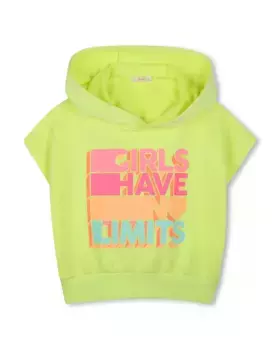 Толстовка с коротким рукавом для девочки Billieblush, жёлтый