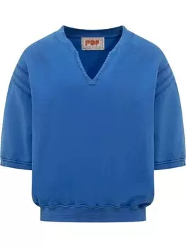 Толстовка с коротким рукавом PDF, синий