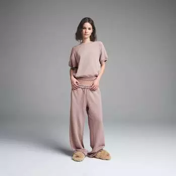 Толстовка с коротким рукавом реглан SKIMS, цвет fawn