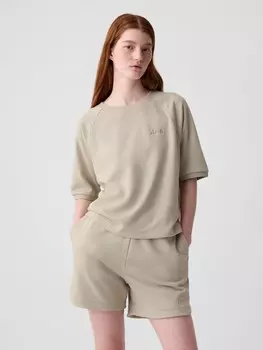 Толстовка с короткими рукавами Gap, бежевый