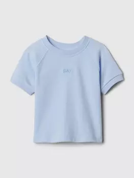 Толстовка с короткими рукавами Gap, синий