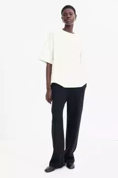 Толстовка с короткими рукавами H&M, бежевый