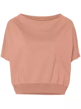 Толстовка с короткими рукавами Rick Owens DRKSHDW, розовый