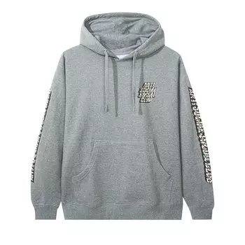 Толстовка с котенком Anti Social Social Club, цвет Серый