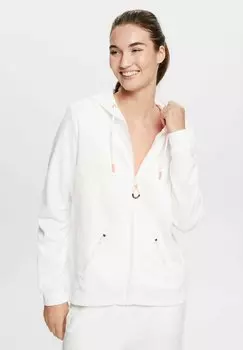 Толстовка с кремальерой Esprit КАРДИГАНЫ СВИТШОТЫ, кремовый