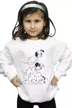 Толстовка с креслом 101 далматинца Disney, белый