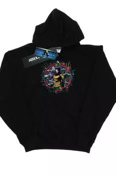 Толстовка с круглым гербом «Аквамен» DC Comics, белый