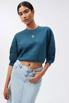 Толстовка с круглым вырезом adidas Originals Adicolor Essentials adidas originals, синий