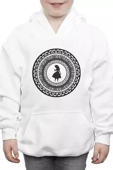 Толстовка с круглым вырезом «Алиса в стране чудес» Disney, белый