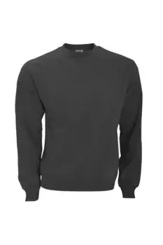 Толстовка с круглым вырезом B&C, серый