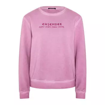 Толстовка с круглым вырезом CHIEMSEE, розовый