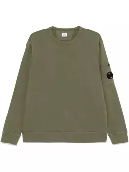 Толстовка с круглым вырезом CP Company C.P. Company, зеленый
