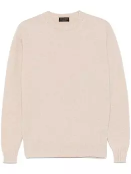 Толстовка с круглым вырезом Dell'oglio, нейтральный цвет