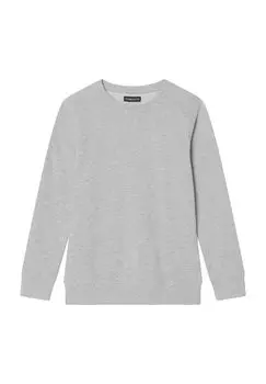 Толстовка с круглым вырезом для детей Manguun, цвет Medium Heather Gre