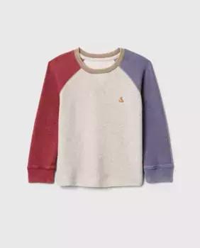 Толстовка с круглым вырезом для мальчика с длинными рукавами Gap, мультиколор