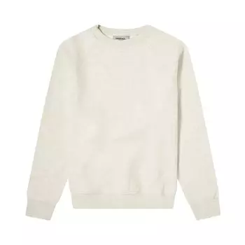 Толстовка с круглым вырезом Fear of God Essentials, цвет Light Heather Oatmeal