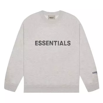 Толстовка с круглым вырезом Fear of God Essentials, цвет Овсянка