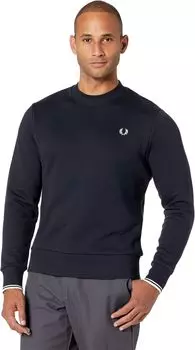 Толстовка с круглым вырезом Fred Perry, темно-синий